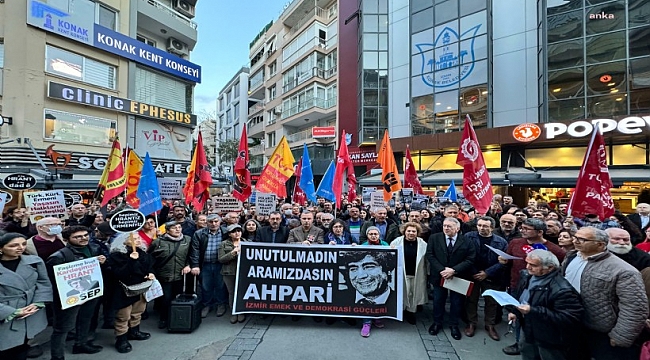 Hrant Dink İzmir'de anıldı