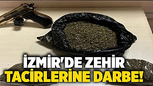 İzmir'de zehir tacirlerine darbe!