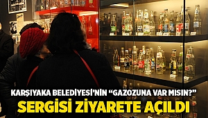 Karşıyaka Belediyesi’nin “Gazozuna var mısın?” sergisi ziyarete açıldı