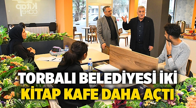 Torbalı Belediyesi iki Kitap Kafe daha açtı