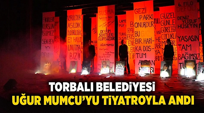 Torbalı Belediyesi, Uğur Mumcu’yu tiyatroyla andı