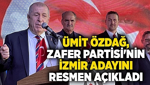 Ümit Özdağ, Zafer Partisi'nin İzmir adayını resmen açıkladı