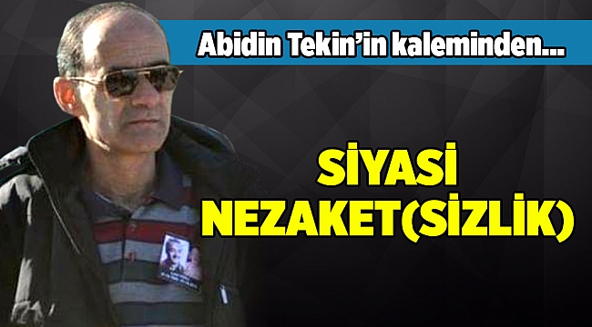 Abidin Tekinin Kaleminden