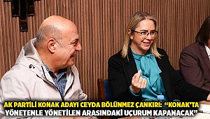 AK Partili Konak Adayı Ceyda Bölünmez Çankırı: “Konak’ta yönetenle yönetilen arasındaki uçurum kapanacak”