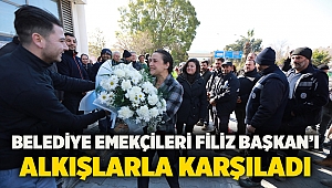 Belediye Emekçileri Filiz Başkan’ı Alkışlarla Karşıladı