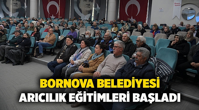 Bornova Belediyesi arıcılık eğitimleri başladı