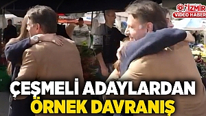 Çeşmeli adaylardan örnek davranış