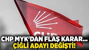 CHP MYK'dan flaş karar... Çiğli adayı değişti!