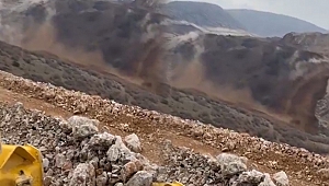 Erzincan'da altın madeninde toprak kayması! İşçiler toprak altında