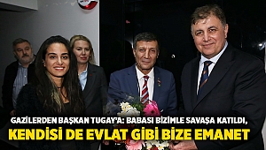 Gazilerden Başkan Tugay’a: Babası bizimle savaşa katıldı, kendisi de evlat gibi bize emanet