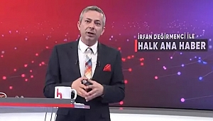 İrfan Değirmenci canlı yayında Halk TV'ye veda etti: 'Yeni bir yolda buluşacağız'