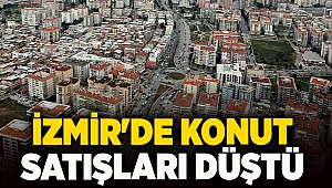 İzmir'de konut satışları düştü