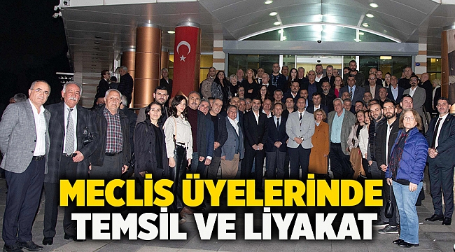 Meclis üyelerinde temsil ve liyakat