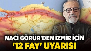 Naci Görür'den İzmir için '12 fay' uyarısı