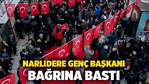 Narlıdere Genç Başkanı Bağrına Bastı