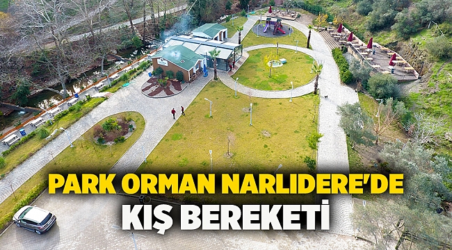 Park Orman Narlıdere'de Kış Bereketi