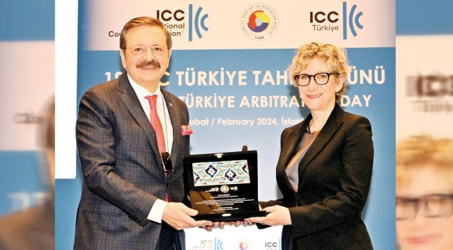 TOBB Başkanı 18. ICC Türkiye Tahkim Günü’nde konuştu... Tahkimle yatırım 10 milyar doları aştı