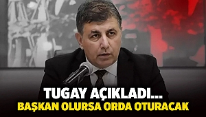 Tugay açıkladı... Başkan olursa orda oturacak