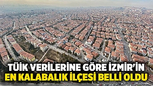 TÜİK Verilerine Göre İzmir'in En Kalabalık İlçesi Belli Oldu