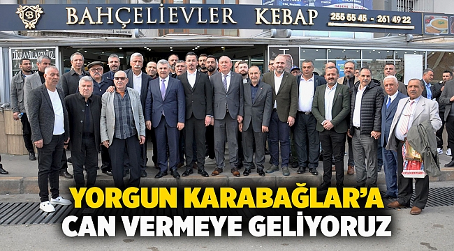 Yorgun Karabağlar’a can vermeye geliyoruz