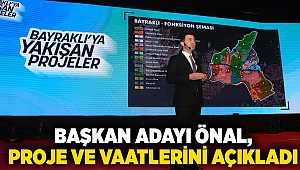 Başkan adayı Önal, proje ve vaatlerini açıkladı