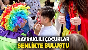 Bayraklılı çocuklar şenlikte buluştu