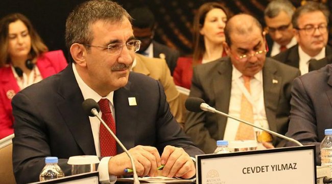 Cumhurbaşkanı Yardımcısı Yılmaz: Dünya ekonomik açıdan yediden büyüktür