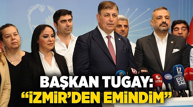 Başkan Tugay’dan, CHP örgütüne teşekkür ziyareti