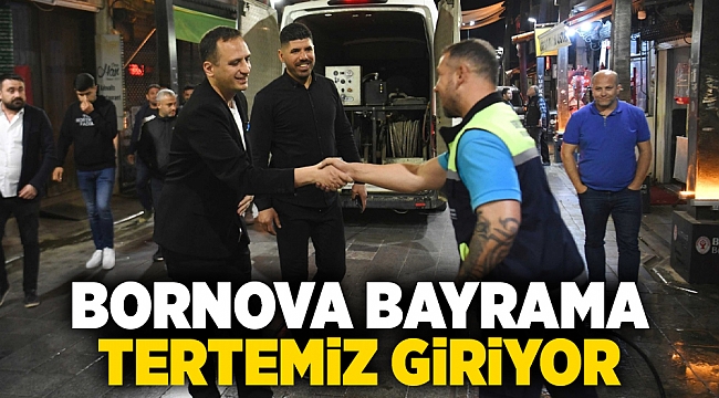 Bornova bayrama tertemiz giriyor