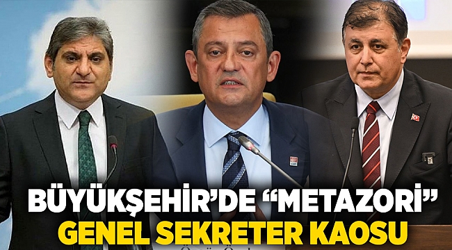 Büyükşehir’de “Metazori” genel sekreter kaosu