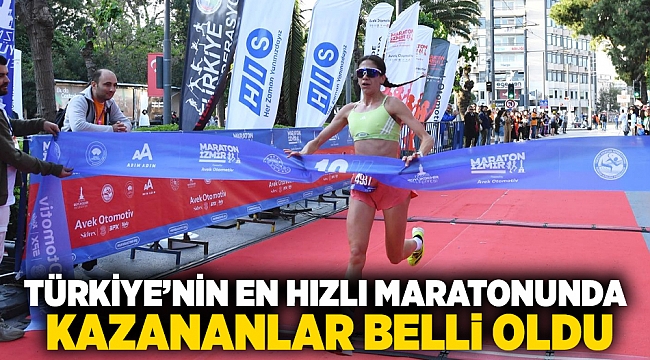 Türkiye’nin en hızlı maratonunda kazananlar belli oldu