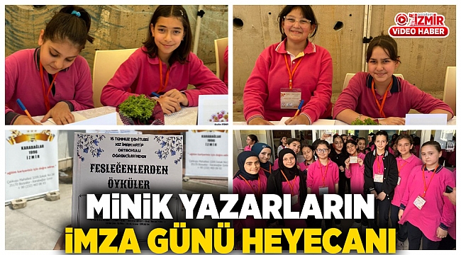 15 TEMMUZ ŞEHİTLERİ KIZ ANADOLU İMAM HATİP LİSESİ FEN VE SOSYAL BİLİMLER PROJE OKULU'NDA FESLEĞENLERDEN ÖYKÜLER KİTABININ İMZA GÜNÜ HEYECANI 