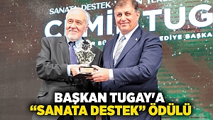 Başkan Tugay'a 