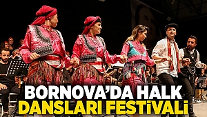 Bornova’da Halk Dansları Festivali