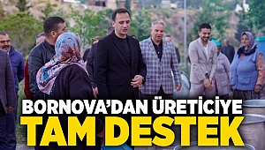 Bornova'dan üreticiye tam destek