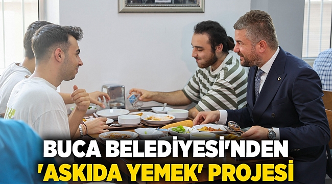 Buca Belediyesi’nden ‘askıda yemek’ projesi