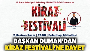 Buca’da Kiraz Festivali’ne geri sayım başladı