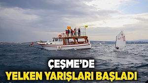 Çeşme'de TYF Kamil Yıldırım Optimist Trofesi Yelken yarışmaları başladı