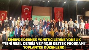 İzmir'de Dernek Yöneticilerine Yönelik 