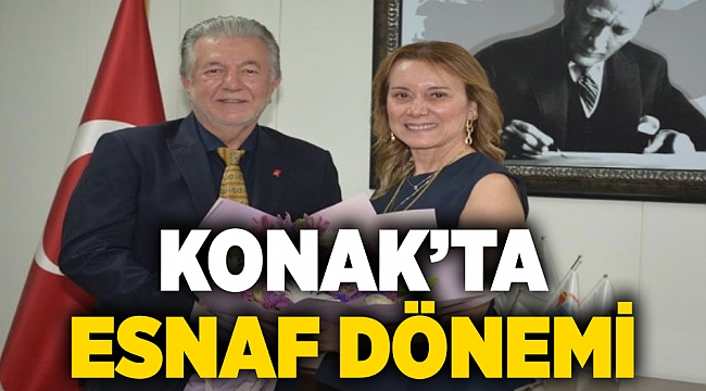 Konak’ta esnaf dönemi…'İş birliği' vurgusu!