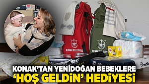 Konak’tan yenidoğan bebeklere ‘hoş geldin’ hediyesi