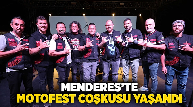 Menderes’te Motofest Coşkusu Yaşandı