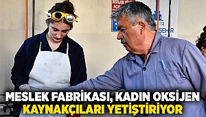 Meslek Fabrikası, kadın oksijen kaynakçıları yetiştiriyor