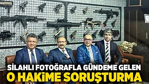 Silahlı fotoğrafla gündeme gelen o hakime soruşturma