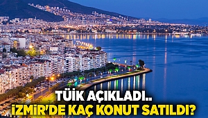 TÜİK açıkladı.. İzmir'de kaç konut satıldı?