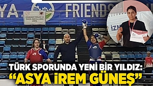 Türk sporunda yeni bir yıldız: “Asya İrem Güneş”