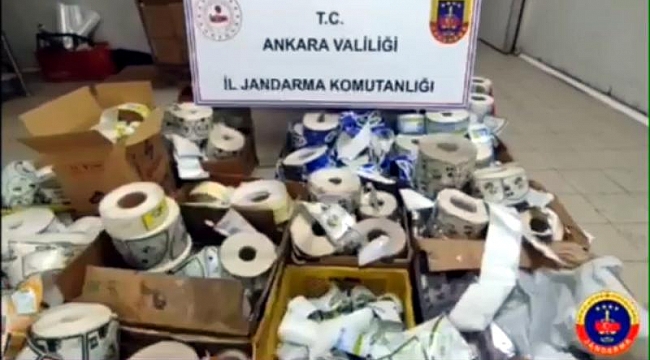 Ankara'da sahte gıda operasyonu: 35 milyon lira değerinde sahte gıda ele geçirildi