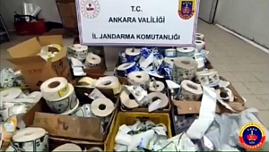 Ankara'da sahte gıda operasyonu: 35 milyon lira değerinde sahte gıda ele geçirildi