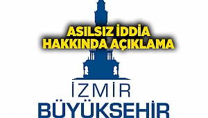 Asılsız iddia hakkında açıklama