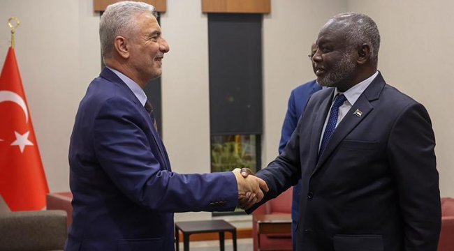 Bakan Bolat, Sudan Maliye Bakanı ile görüştü